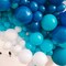 Royal Blue Balloons, 127 pcs Dark Blue Balloons Different Sizes Pack of 36 Inch 18 Inch 12 Inch 10 Inch 5 Inch Blue Balloons